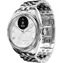 Withings Scanwatch Nova Brilliant 39mm - Titanium Silver / Chytré hodinky / OLED 0.63 "/ 5ATM / GPS / BT / výdrž až 30