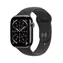 Apple Watch Series 11 GPS+Cellular 42mm Bridlicovo šedé titánové telo - Čierny športový remienok S/M / 130-180 mm