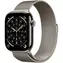 Apple Watch Series 11 GPS+Cellular 42mm Titanové telo - Prírodný milánsky ťah / 130-180 mm