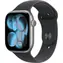 Apple Watch Series 11 GPS+Cellular 46mm Vesmírne šedé hliníkové telo - Čierny športový remienok M/L / 160-210 mm