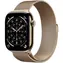 Apple Watch Series 11 GPS+Cellular 46mm Zlaté titánové telo - Zlatý milánsky ťah S/M / 130-180 mm