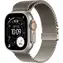 Apple Watch Ultra 3 (2025) GPS+Cellular 49mm Titánové telo - Titánový milánsky ťah (M) / 155-185mm 
