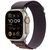 Bazár - Apple Watch Ultra 2 (2023) GPS+Cellular 49mm Titanové telo - Indigový remienok Alpský ťah (S) / 130-160mm / bazár