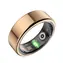 Rozbalené - Powerton SMART Ring veľ. 9 zlatá / Šikovný prsteň / BT 5.0 / IP68 / rozbalené