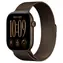 Apple Watch Series 12 GPS 42mm Tmavo bronzové hliníkové telo - Tmavo bronzový milánsky ťah / 130-180 mm