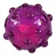 Dog Fantasy Hračka - Glow loptička z TPR gumy fialová 8 cm