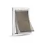 PetSafe Extreme Weather XL hliníková / Dvierka / 689x413 mm / otvor: 641 x 365 mm / šírka ramien: 349mm / max. 100kg