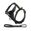 Kurgo Tru-Fit Quick Release Postroj pre psov s autopásom čierny S