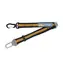 Kurgo® Direct to Seat Belt Swivel Tether Bezpečnostný autopás pre psov s upínacím mechanizmom oranžový