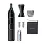 Philips Nose trimmer series 5000 NT5650-16 čierna / zastrihávač chĺpkov / 3 hrebene / 1x AA / púzdro