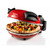 Ariete 909 červená / Pec na pizzu / 1200 W / priemer 33cm / max 400 °