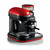 Ariete 1318 Moderna Espresso červená / Pákový kávovar / 1080 W / 0.7 l / 15 bar / mlynček