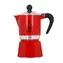 Bialetti RAINBOW kanvička na 3 šálky 150 ml červená
