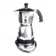 Bialetti MOKA Easy Timer kanvička na 6 šálok strieborná / 270 ml