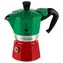 Bialetti La Mokina Italia Tricolore moka kanvička na 1 šálku 40 ml
