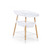 Childhome Evolux Natural White / Prebaľovací pult / 80 x 60 x 98 cm / do 15 kg