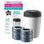 Tommee Tippee Výhodná sada Sangenic kôš na plienky Simplee šedý + 6x kazeta