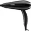 BaByliss D572DE Turbo Smooth čierna / sušič vlasov / 2200 W / 3 teploty / 2 rýchlosti / Ionizácia / Difuzér