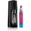 SodaStream Terra čierna / výrobník sódy / bez BPA / 1x fľaša 1 L/ 1x CO2 plyn