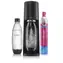 SodaStream Terra (Value Pack) čierna / výrobník sódy / bez BPA / 2x fľaša 1 L / 1x CO2 plyn