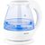 ECG RK 1520 Glass biela / rýchlovarná sklenená kanvica / 2200W / 1.5 L 