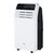 ECG MK 104 biela / Mobilná klimatizácia 9 000 BTU / do 20m2 / chladenie / odvlhčovanie / 65dB / diaľkové ovládanie 
