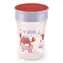 NUK hrnček Magic Cup s viečkom 230ml červená