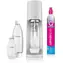 SodaStream Terra Mega biela / výrobník sódy / 2x fľaša 1 L / 1x fľaša 0.5 L / 1x CO2 plyn 