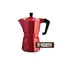 Pezzetti ItalExpress Moka kanvica na 3 šálky červená / 150 ml