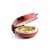 Clatronic PM 3787 červená / Pec na pizzu / 1200W / priemer 32 cm / až 350 ° C