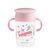 KikkaBoo Hrnček trénovací 360° 300ml 12m+ Deep Sea Pink / od 12 mesiacov