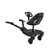 KikkaBoo Stúpadlo ku kočíku so sedátkom Ally XL Black / do 20 kg / od 15 mesiacov