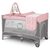 Lionelo Postieľka cestovná Flower 2v1 Flamingo