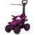 CHIPOLINO Odrážadlo so strieškou a vodiacou tyčou ATV Pink