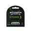 Wilkinson Hydro 3 Black Edition náhradná hlavica 4 ks