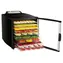 Sencor SFD 7000BK čierna / Sušička ovocia / 800W / Rozmer sita: 37 x 30 cm