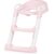 CHIPOLINO Záchodová doska s rebríkom Skippy Pink / od 18 mesiacov