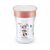 NUK hrnček Magic Cup s viečkom 230ml / červená