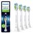 Philips Sonicare Optimal White HX6064/87 / náhradná hlavica / 4 ks
