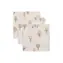 Jollein Obrúsky mušelínové 3 ks 31x31cm Tiny Park