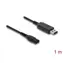 DeLock USB nabíjací kábel na elektrické holiace strojčeky / 4,3 V / kompatibilný s Philips OneBlade 360 Face + Body / 1m