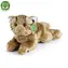 RAPPA Plyšová mačka ležiaca 30 cm / ECO-FRIENDLY / od 0 mesiacov