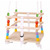 Bigjigs Toys Drevená korálková hojdačka / od 12 mesiacov