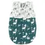 Petitcollin Spací vak zeleno-biely pre bábiky 36-40 cm / od 18 mesiacov