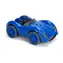 Green Toys Modré pretekárske auto / od 12 mesiacov