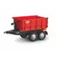 Rollytoys Vlečka za traktor Krampe červená / od 3 rokov