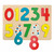 Woody Puzzle na doske ''Číslice s lienkami'' / od 3 rokov