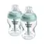 Tommee Tippee Advanced ANTI-COLIC samosterilizačná dojčenská fľaša, pomalý prietok, 260 ml, 0m+, 2 ks, zelená