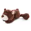 Nici plyš Medveď hnedý ležiaci 20 cm (eco-green) / od 0 mesiacov