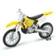 Welly Motocykel Suzuki RM250 žltá / 1:18 / od 3 rokov